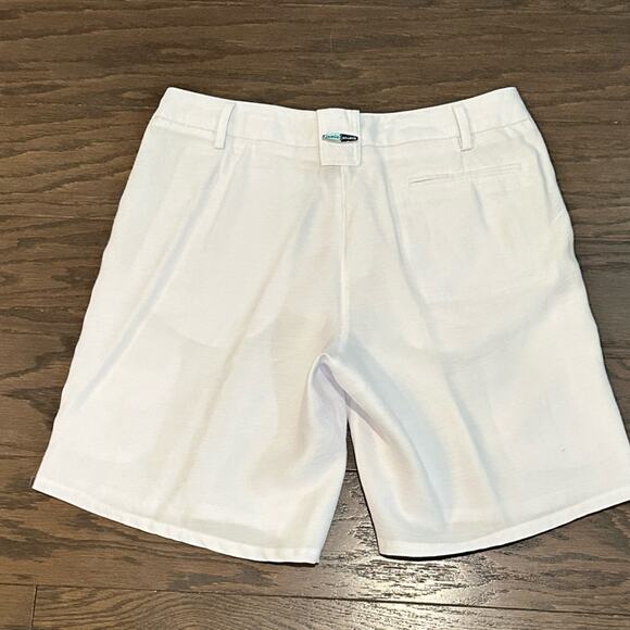 Jamie Sadock White Bermuda Golf Shorts Size 2 - Picture 5 of 7